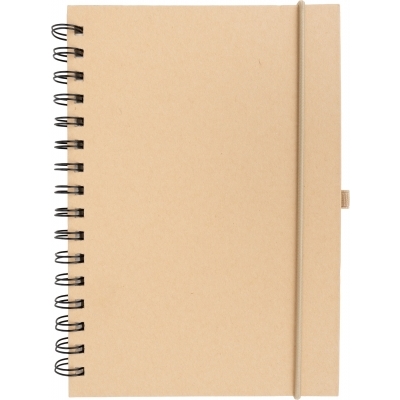 Notes A5 w linie z papieru z recyklingu SILKEBORG