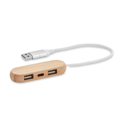 Hub usb z podwójnym wejściem