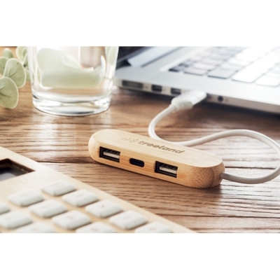 Hub usb z podwójnym wejściem