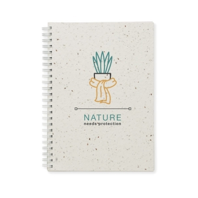 Notes a5 z papieru siewnego