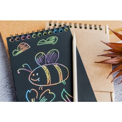 Notes tęczowa zdrapywanka BANGKOK