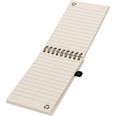 Notes A6 w linie z kartonu po mleku z długopisem AUSTIN