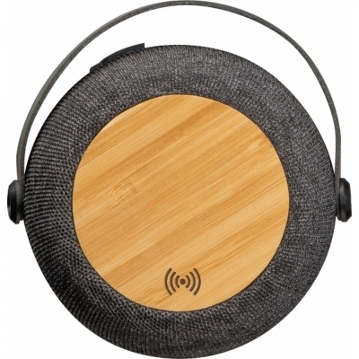 Głośnik bluetooth z ładowarką indukcyjną rPET PIACENZA