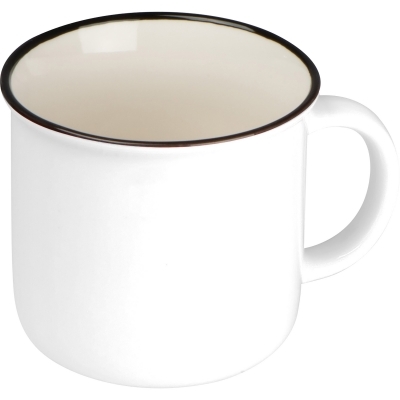 Kubek ceramiczny TRAPANI 350 ml