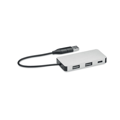 3-portowy hub usb kabel 20cm