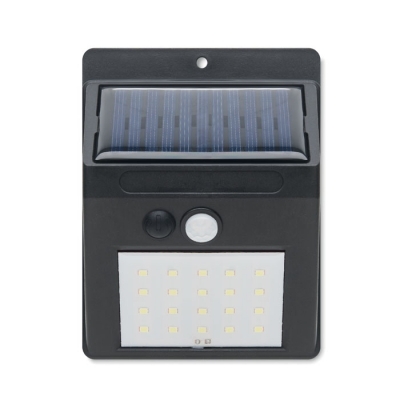 Solarna lampa led z czujnikami
