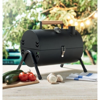 Przenośny grill z kominem
