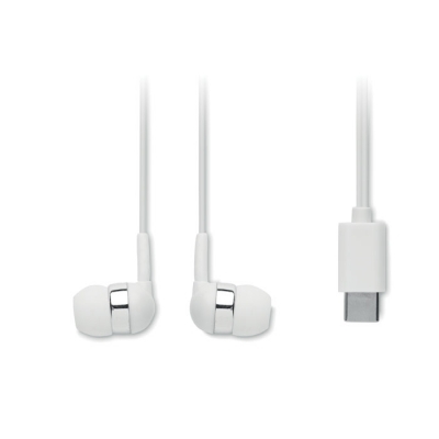 Słuchawki douszne z usb-c
