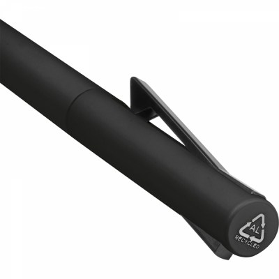 Długopis aluminiowy z recyklingu półżelowy WIEBKE