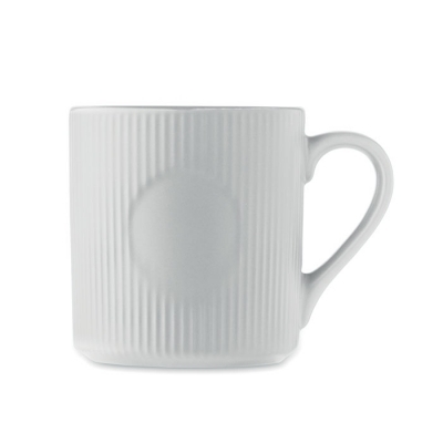 Kubek ceramiczny w prążki 340 m