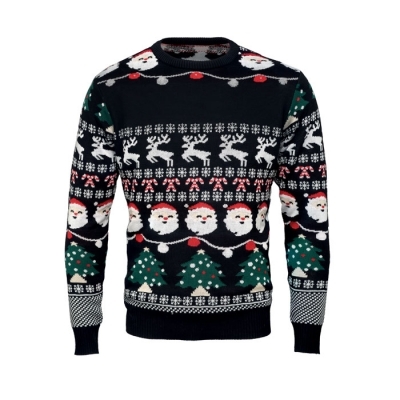 Świąteczny sweter led l/xl