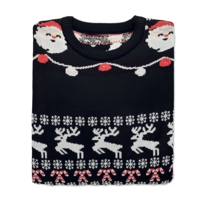 Świąteczny sweter led l/xl