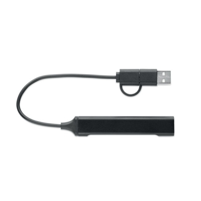 Hub usb z 4 portami 19 cm