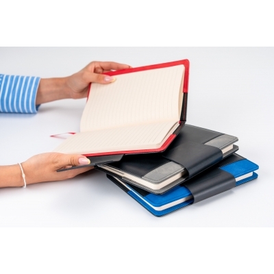 Notes A5 w linie z PU z recyklingu ASUNCION