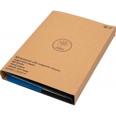 Notes A5 w linie z PU z recyklingu ASUNCION