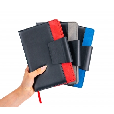 Notes A5 w linie z PU z recyklingu ASUNCION