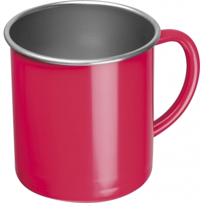 Kubek stalowy TREZZO 350 ml