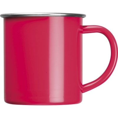 Kubek stalowy TREZZO 350 ml