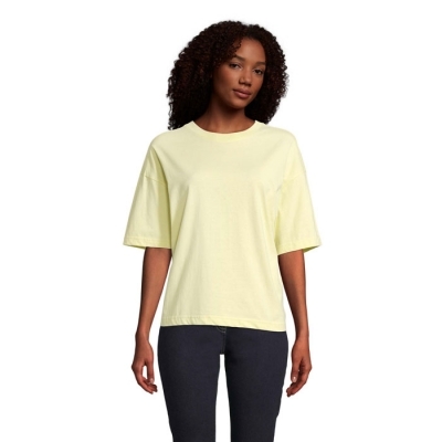 Boxy women t-shirt oversize