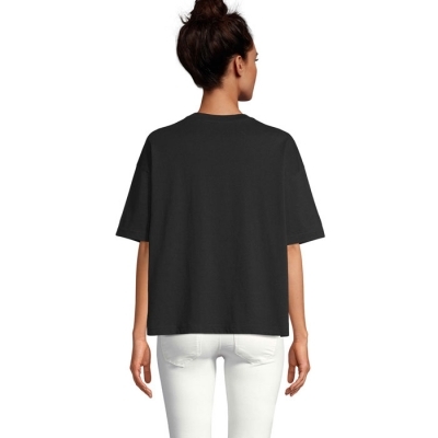 Boxy women t-shirt oversize