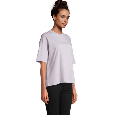 Boxy women t-shirt oversize