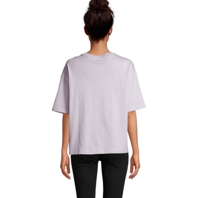 Boxy women t-shirt oversize
