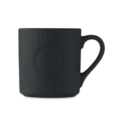 Kubek ceramiczny w prążki 340 m