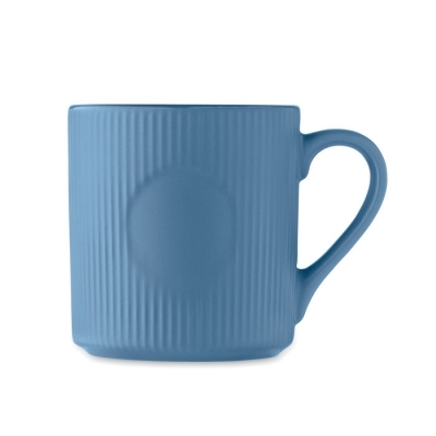 Kubek ceramiczny w prążki 340 m