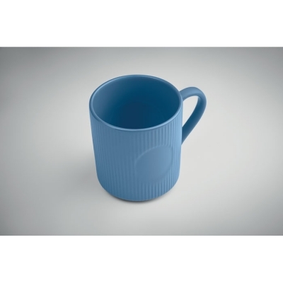 Kubek ceramiczny w prążki 340 m