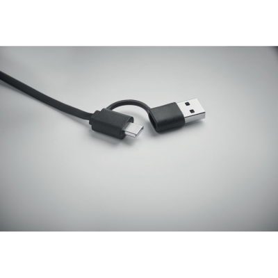 Zwijany kabel ładujący o mocy 6