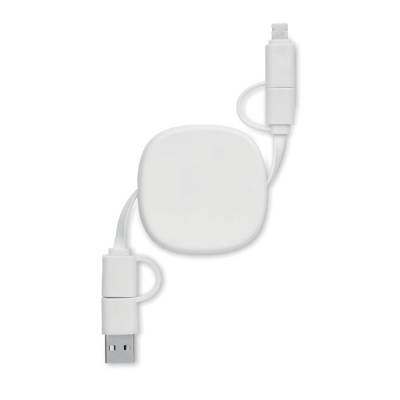 Zwijany kabel ładujący o mocy 6