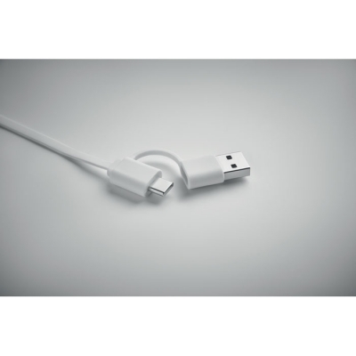 Zwijany kabel ładujący o mocy 6