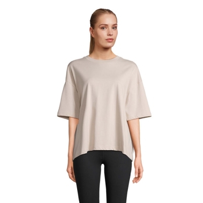 Boxy women t-shirt oversize