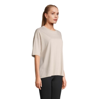 Boxy women t-shirt oversize