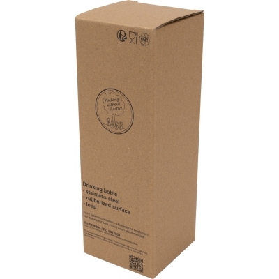 Butelka stalowa soft touch OSTRAVA 750 ml