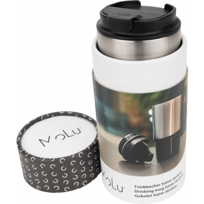 Kubek termiczny stalowy z recyklingu SAINT - JEROME MoLu 500 ml