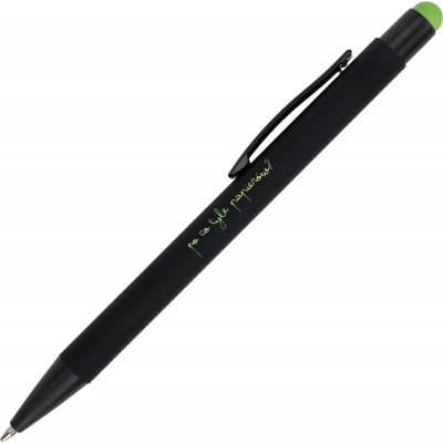Długopis metalowy touch pen soft touch OHARA