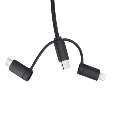 Kabel 4w1 z podświetlanym logo, LH-ZM02