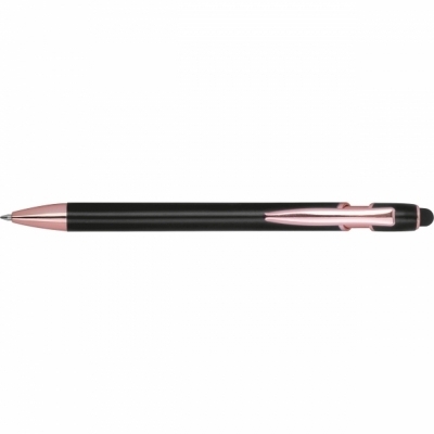 Długopis aluminiowy z recyklingu żelowy touch pen BELO HORIZONTE