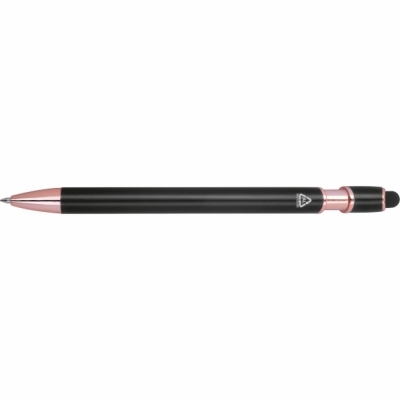 Długopis aluminiowy z recyklingu żelowy touch pen BELO HORIZONTE