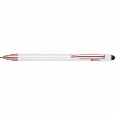 Długopis aluminiowy z recyklingu żelowy touch pen BELO HORIZONTE