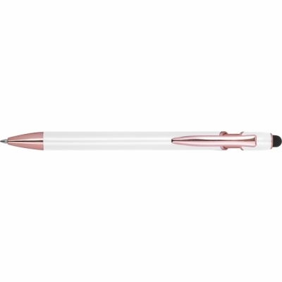 Długopis aluminiowy z recyklingu żelowy touch pen BELO HORIZONTE
