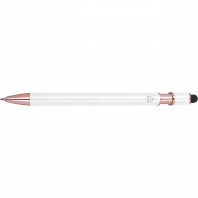 Długopis aluminiowy z recyklingu żelowy touch pen BELO HORIZONTE