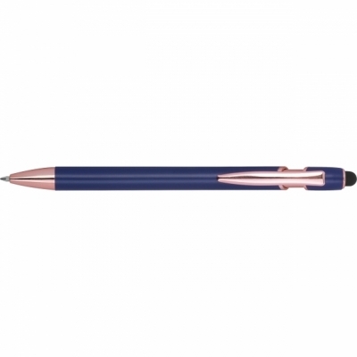 Długopis aluminiowy z recyklingu żelowy touch pen BELO HORIZONTE