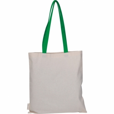 Torba bawełniana z długimi uszami, z recyklingu 140g/m2 CAMBRIDGE