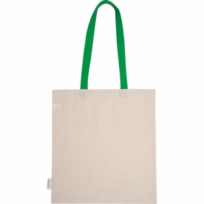 Torba bawełniana z długimi uszami, z recyklingu 140g/m2 CAMBRIDGE
