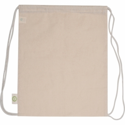 Worek sportowy z bawełny organicznej 140 g/m2 HOUSTON