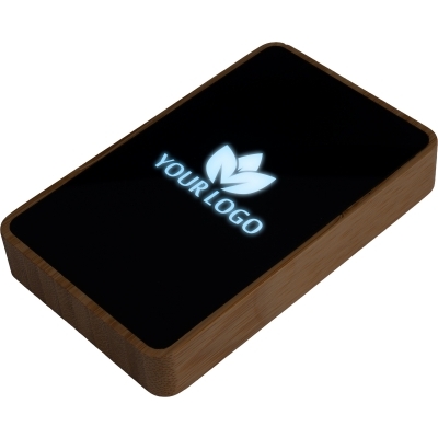 Power bank z podświetlanym logo 5000 mAh