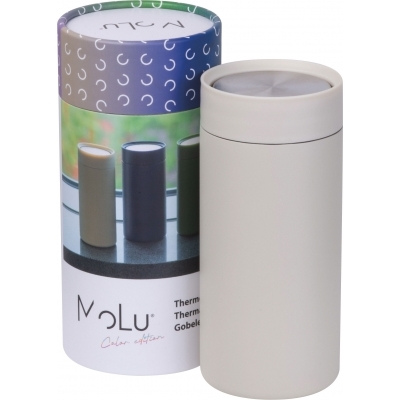 Kubek termiczny stalowy z recyklingu LE PORT MoLu 360 ml