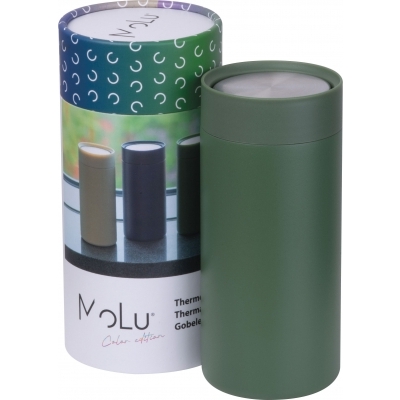 Kubek termiczny stalowy z recyklingu LE PORT MoLu 360 ml